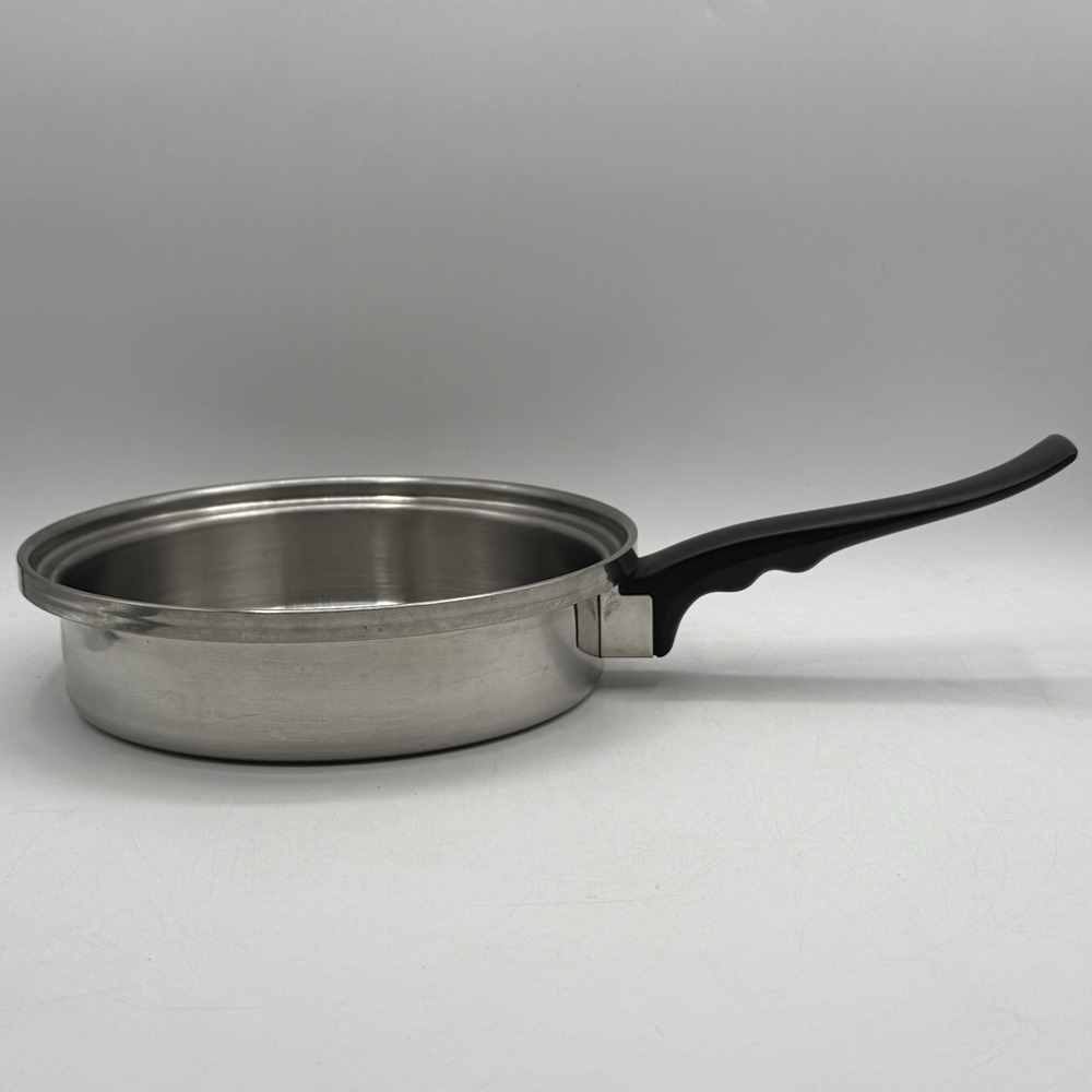 VTG Homemakers Guild‎ Of America 18-8 Tri-Ply Stainless Steel Saucepan 9" NO LID